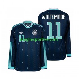 Completo Calcio Germania Nick Woltemade 11 Divisa Trasferta Mondiali 2026 ML